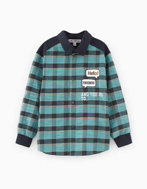 Клетчатая рубашка для мальчика