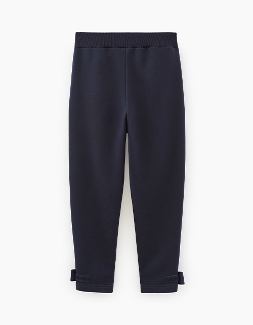 Темно-синие брюки-джоггеры для мальчика