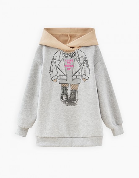 Стильное худи для девочки