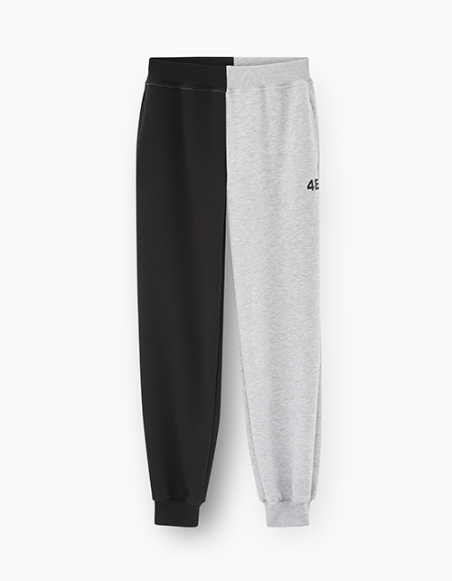 Брюки-джоггеры в стиле колор-блок Брюки-джоггеры в стиле колор-блок