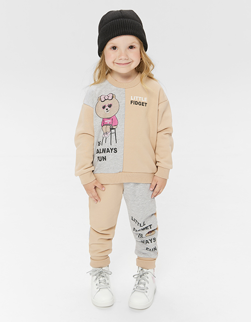 Брюки-джоггеры в стиле колор-блок