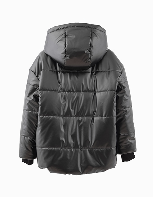 Черная зимняя куртка для мальчика