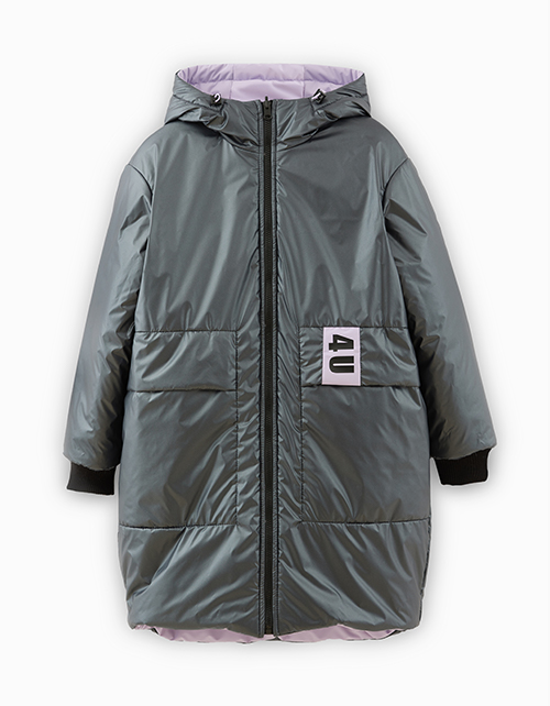 Двусторонняя куртка с лимитированным шарфом