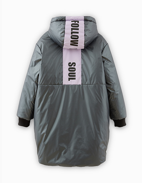 Двусторонняя куртка с лимитированным шарфом