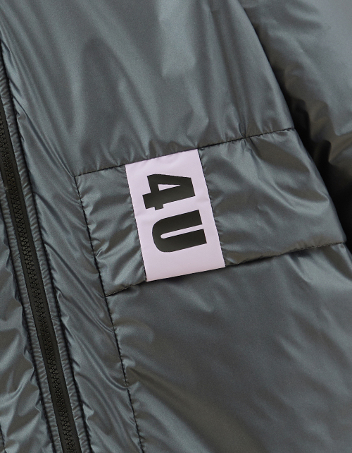 Двусторонняя куртка с лимитированным шарфом