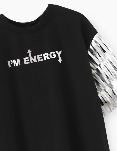 Эффектная футболка для девочки