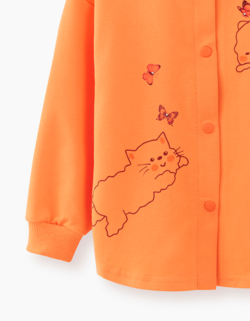 Жакет-рубашка для девочки