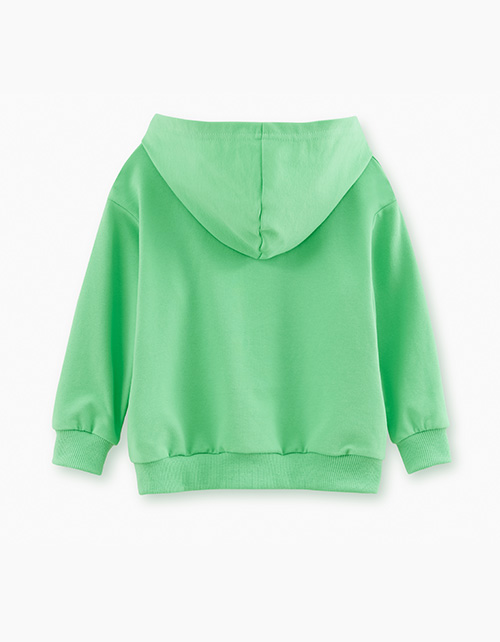 Худи летнего зеленого оттенка для мальчика