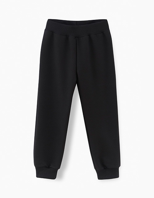 Черные брюки-джоггеры для мальчика