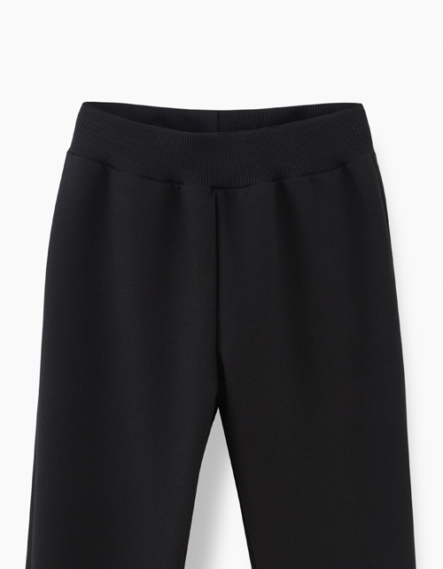 Черные брюки-джоггеры для мальчика