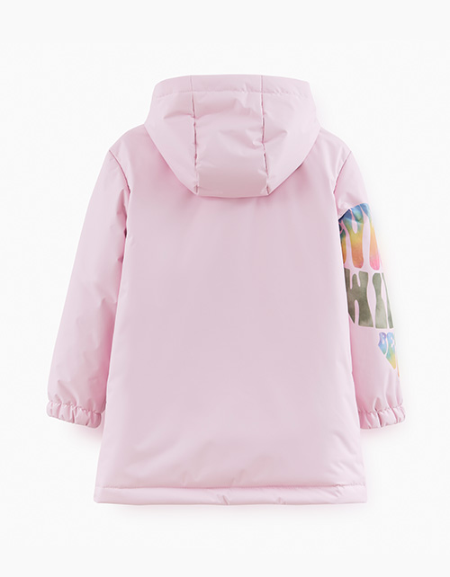 Весенняя куртка с капюшоном для девочки