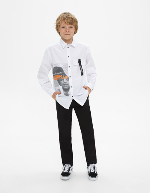 Белая сорочка для мальчика