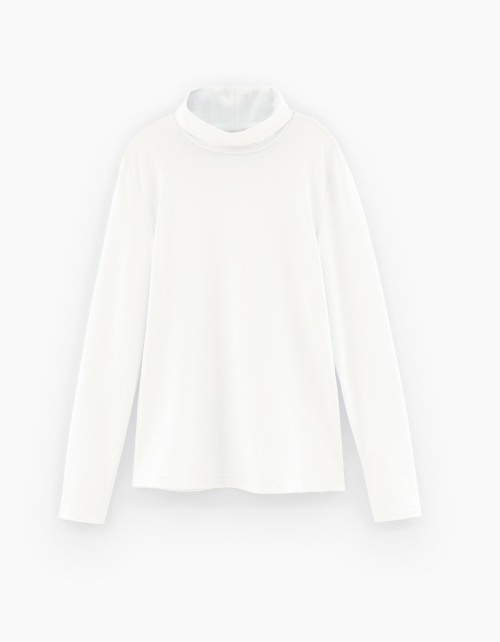 Гольф школьный молочный для девочки