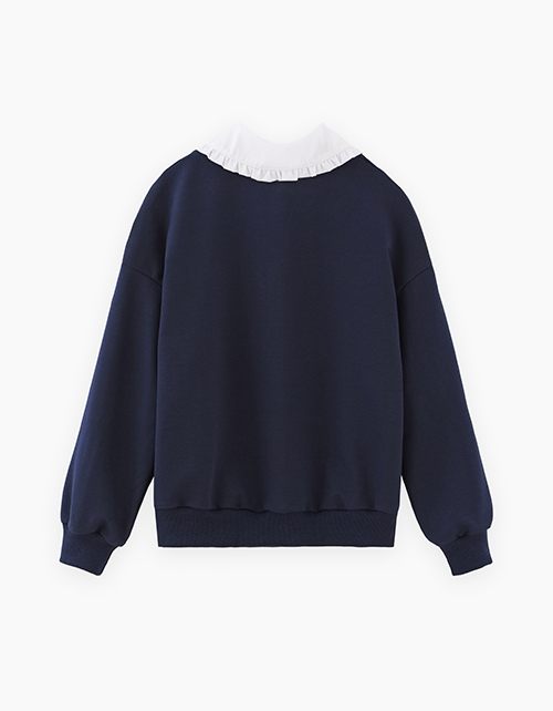 Школьный джемпер-обманка для девочки Школьный джемпер-обманка для девочки