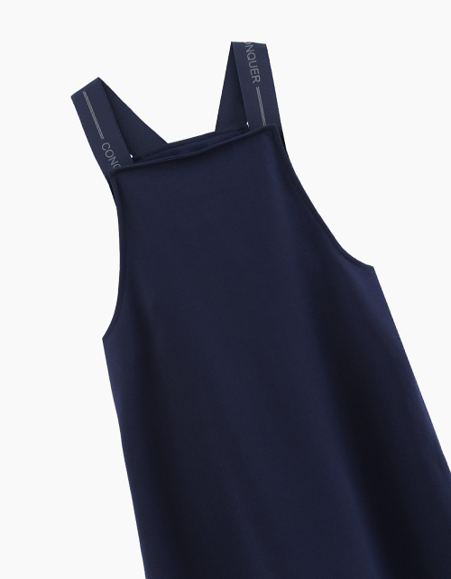 Тёмно-синий школьный сарафан Тёмно-синий школьный сарафан