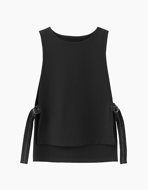 Распашная чёрная школьная жилетка для девочки