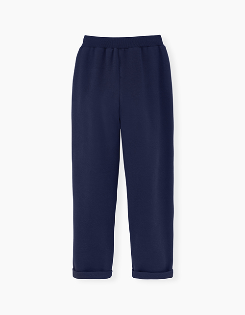 Тёмно-синие школьные брюки для мальчика