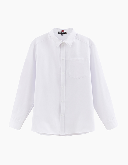 Рубашка белая школьная для мальчика Рубашка белая школьная для мальчика