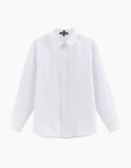 Рубашка белая школьная для мальчика Рубашка белая школьная для мальчика
