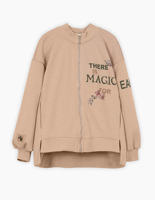 Жакет бежевый для девочки