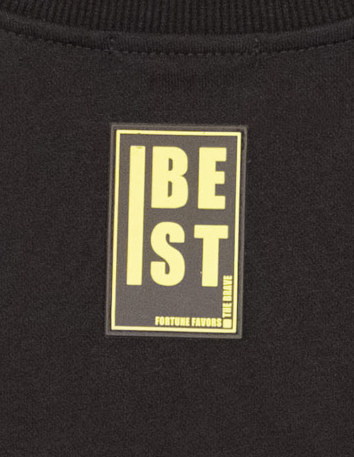 Бомбер чёрный для мальчика