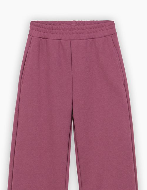 Брюки бордо для девочки