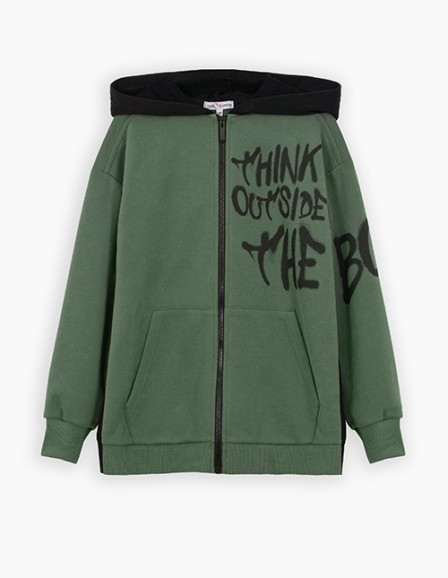 Жакет-худи на молнии для мальчика