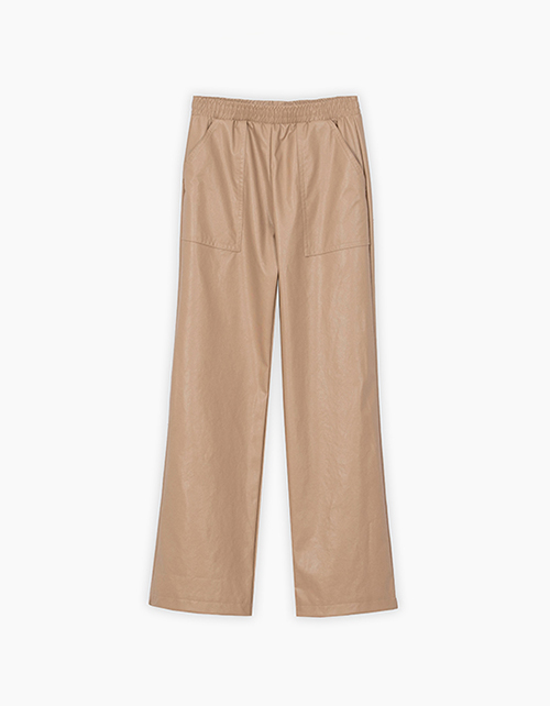 Брюки из эко-кожи для девочки Брюки из эко-кожи для девочки