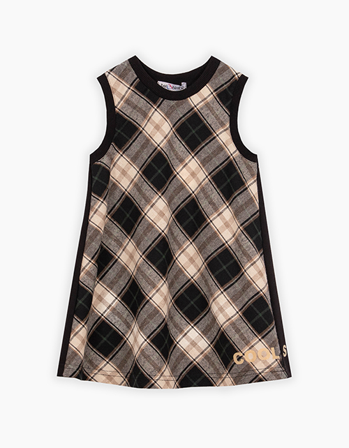 Клетчатый сарафан для девочки