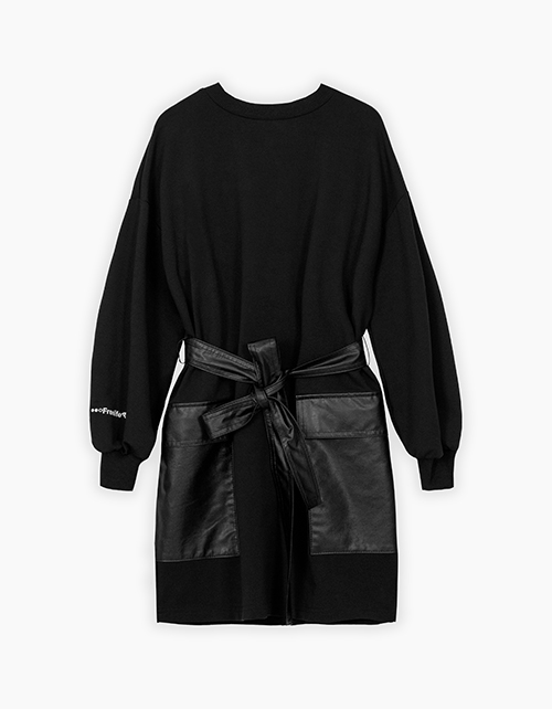 Платье со съёмным поясом для девочки