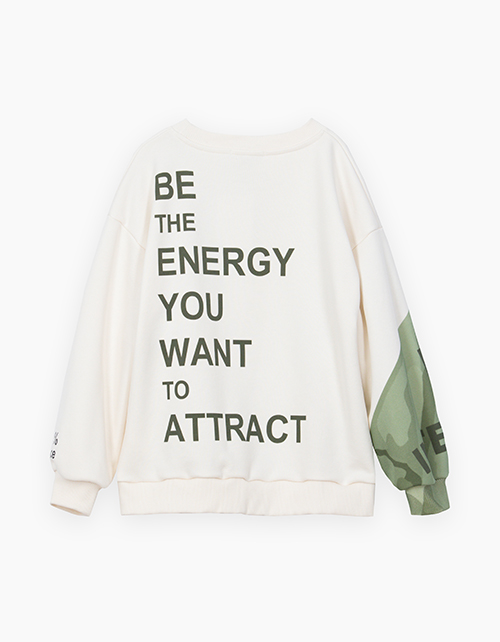 Дизайнерский свитшот для девочки