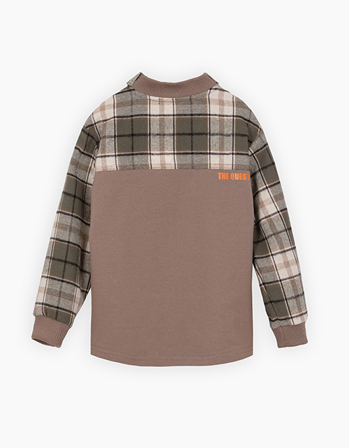 Рубашка в клетку для мальчика