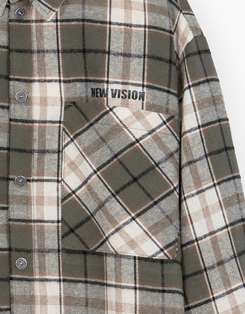 Рубашка в клетку для мальчика Рубашка в клетку для мальчика