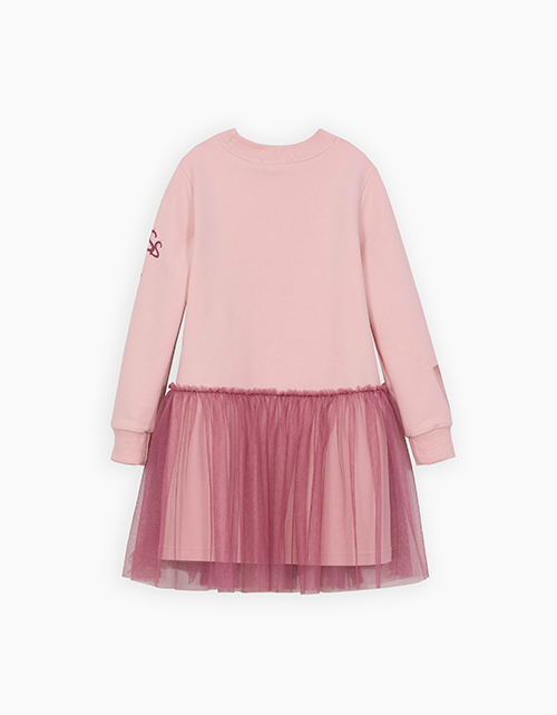 Платье с эффектом многослойности Платье с эффектом многослойности