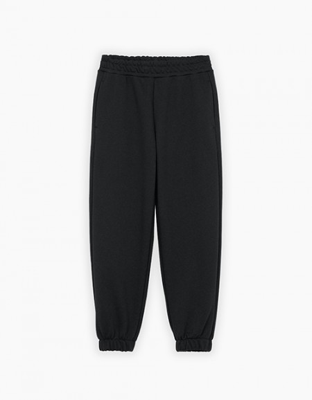 Чёрные брюки-джоггеры для мальчика Чёрные брюки-джоггеры для мальчика