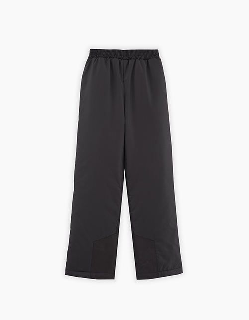 Чёрные брюки на синтепоне для мальчика