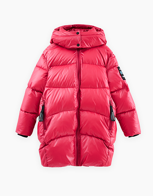 Зимняя куртка красивого оттенка астропыль