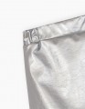 Юбка-шорты в оттенке серебро