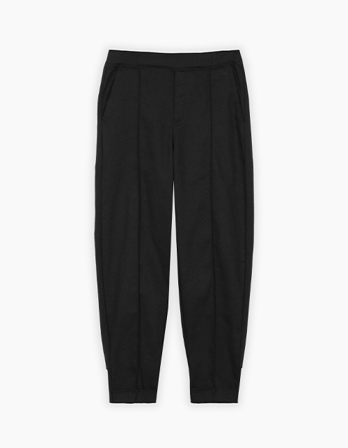 Чёрные брюки-джоггеры для мальчика