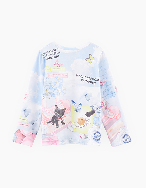 Лонгслив для девочки