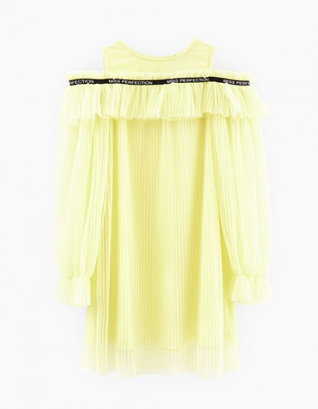 Летящее весеннее платье для девочки