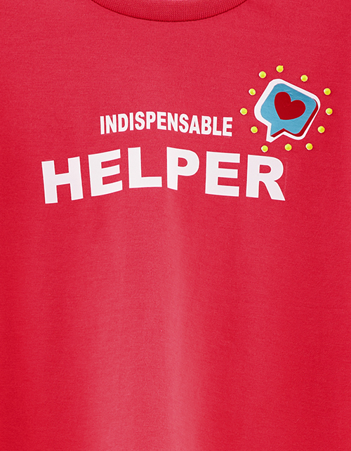 Туника в оттенке радужный красный для девочки Туника в оттенке радужный красный для девочки