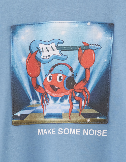 Светло-синий лонгслив для мальчика