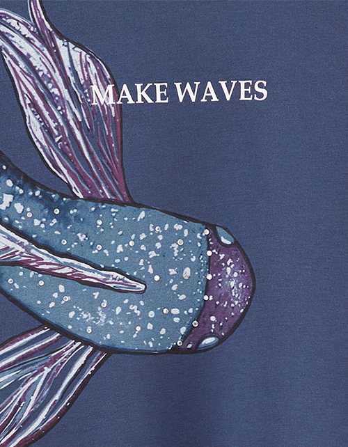 Платье оттенка деним для девочки