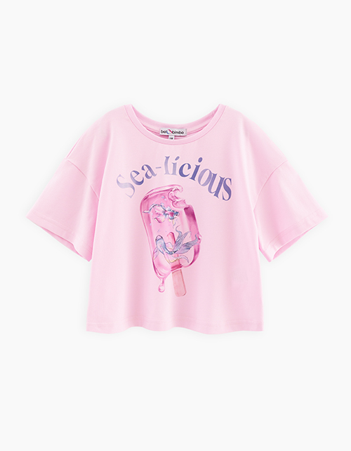 Укороченная футболка для девочки Укороченная футболка для девочки