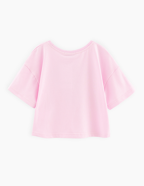 Укороченная футболка для девочки Укороченная футболка для девочки