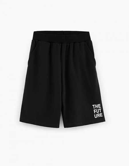 Чёрные шорты для мальчика