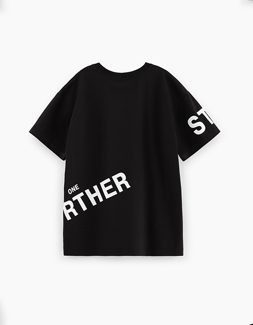 Чёрная футболка для мальчика