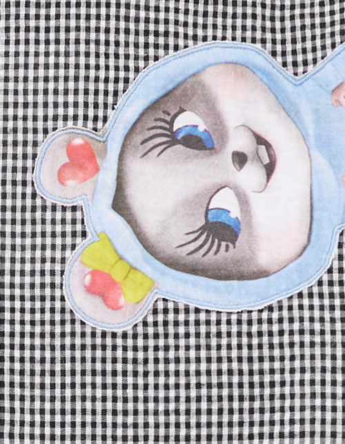 Рубашка в клетку для девочки