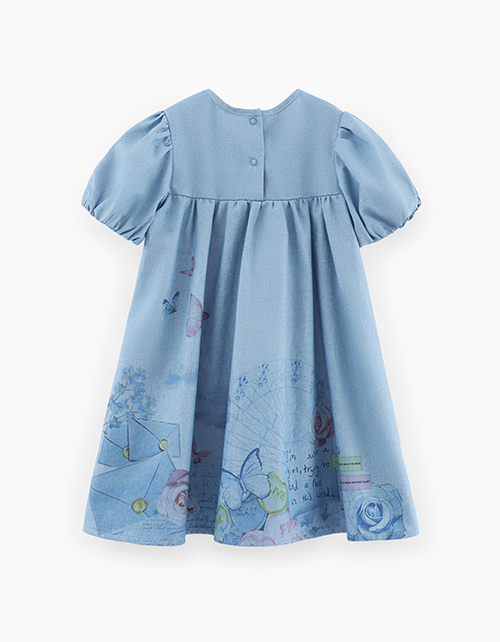 Джинсовое платье для девочки